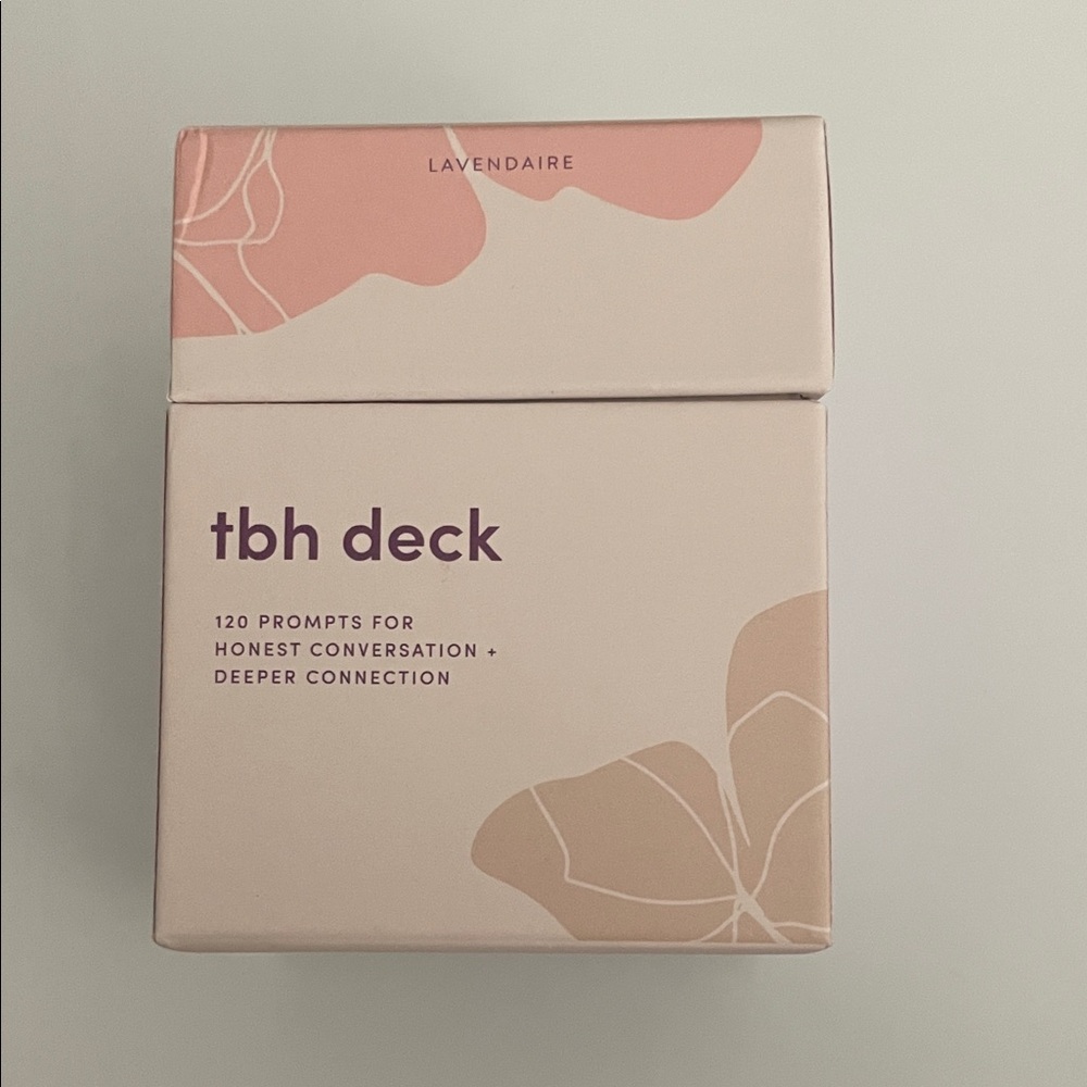 TBH Deck - 120 Prompts for Honest Conversation + Deeper Connection